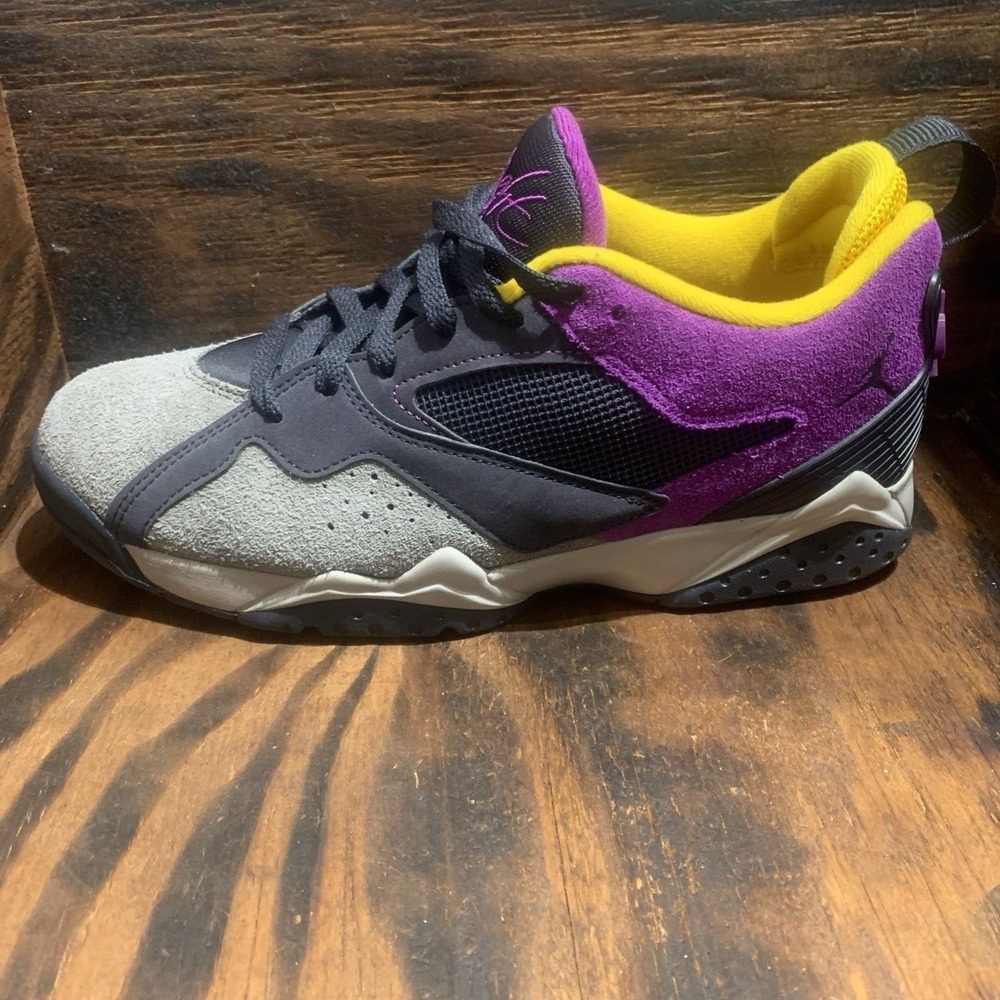 Nike Air Jordan MVP 92 Oil Grey Viotech Suede Low Top Sneakers HQ3950-005 9.5
